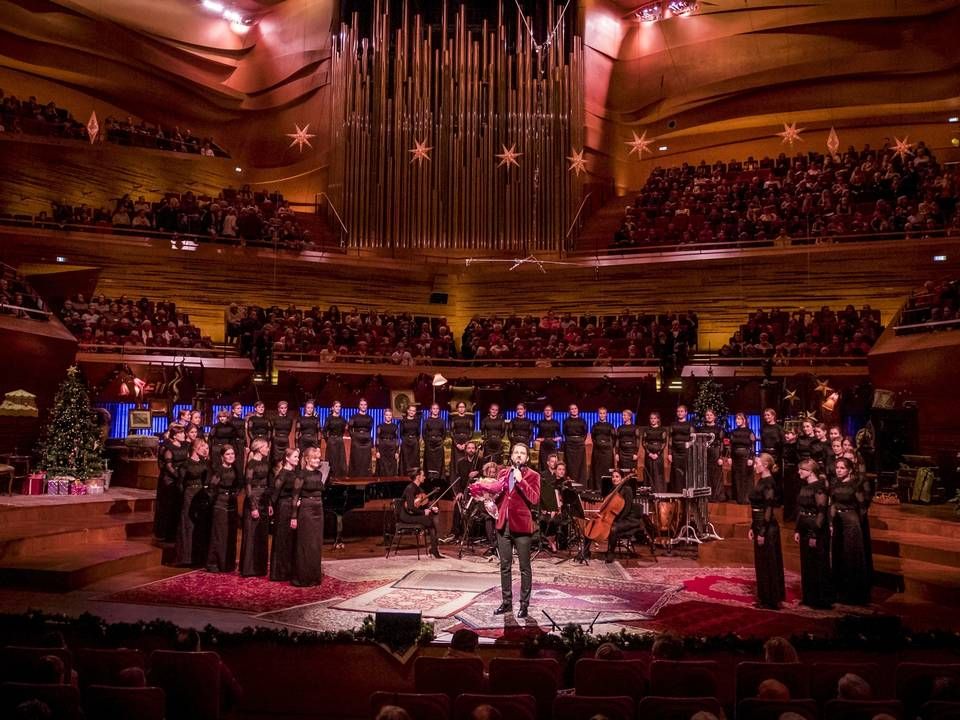 DR Pigekoret her ved en julekoncert i 2018. | Foto: Kim Matthäi Leland