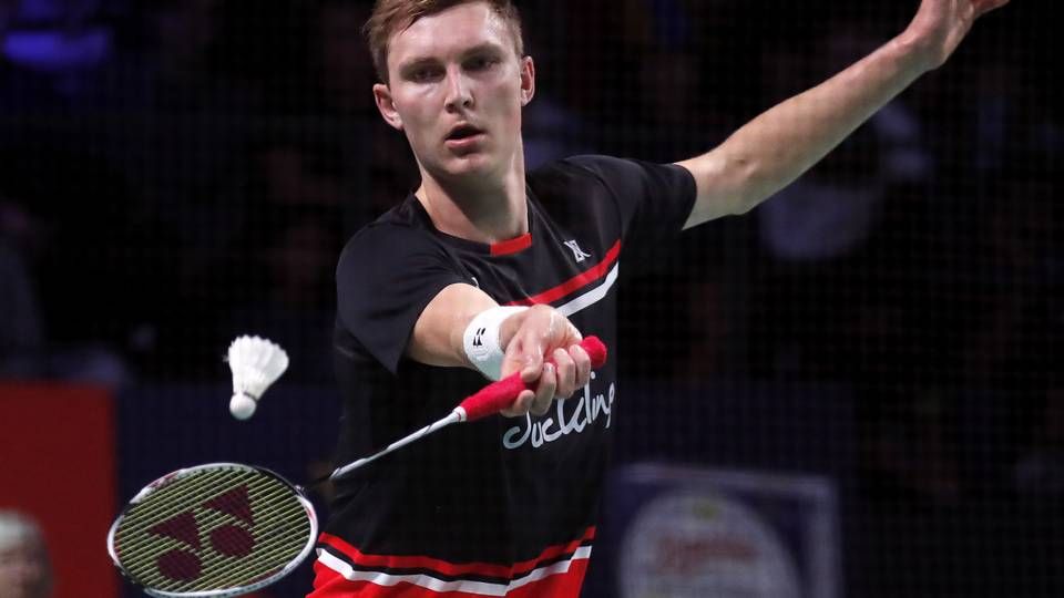 Badmintonspilleren Viktor Axelsen ved Denmark Open i 2019. | Foto: Jens Dresling