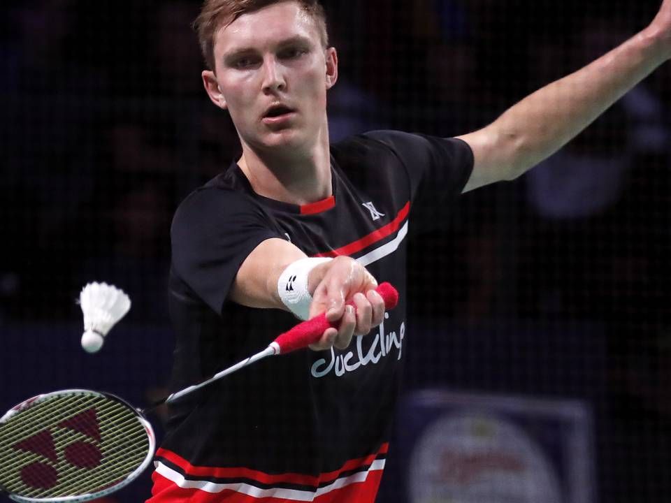 Badmintonspilleren Viktor Axelsen ved Denmark Open i 2019. | Foto: Jens Dresling