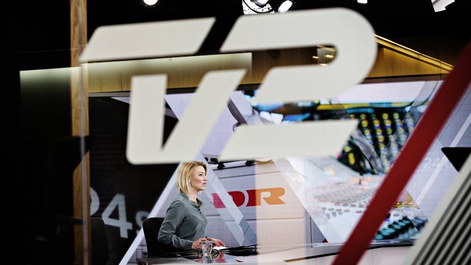 TV 2 News cementerede pladsen som landets tredjestørste tv-kanal efter hovedkanalerne TV 2 og DR1 i 2020. | Foto: Martin Lehmann