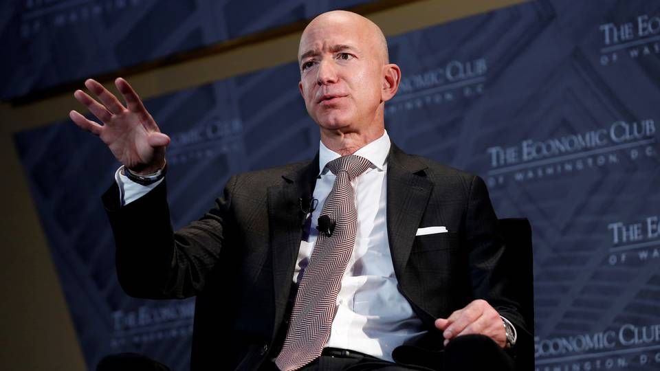 Jeff Bezos, stifter og CEO i Amazon, var indtil for nylig verdens rigeste, men blev i januar overhalet af Tesla-stifter Elon Musk. | Foto: Joshua Roberts/REUTERS / X01909