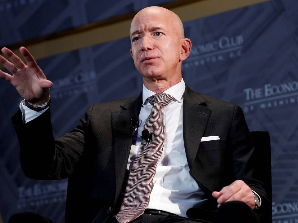 Jeff Bezos, stifter og CEO i Amazon, var indtil for nylig verdens rigeste, men blev i januar overhalet af Tesla-stifter Elon Musk. | Foto: Joshua Roberts/REUTERS / X01909