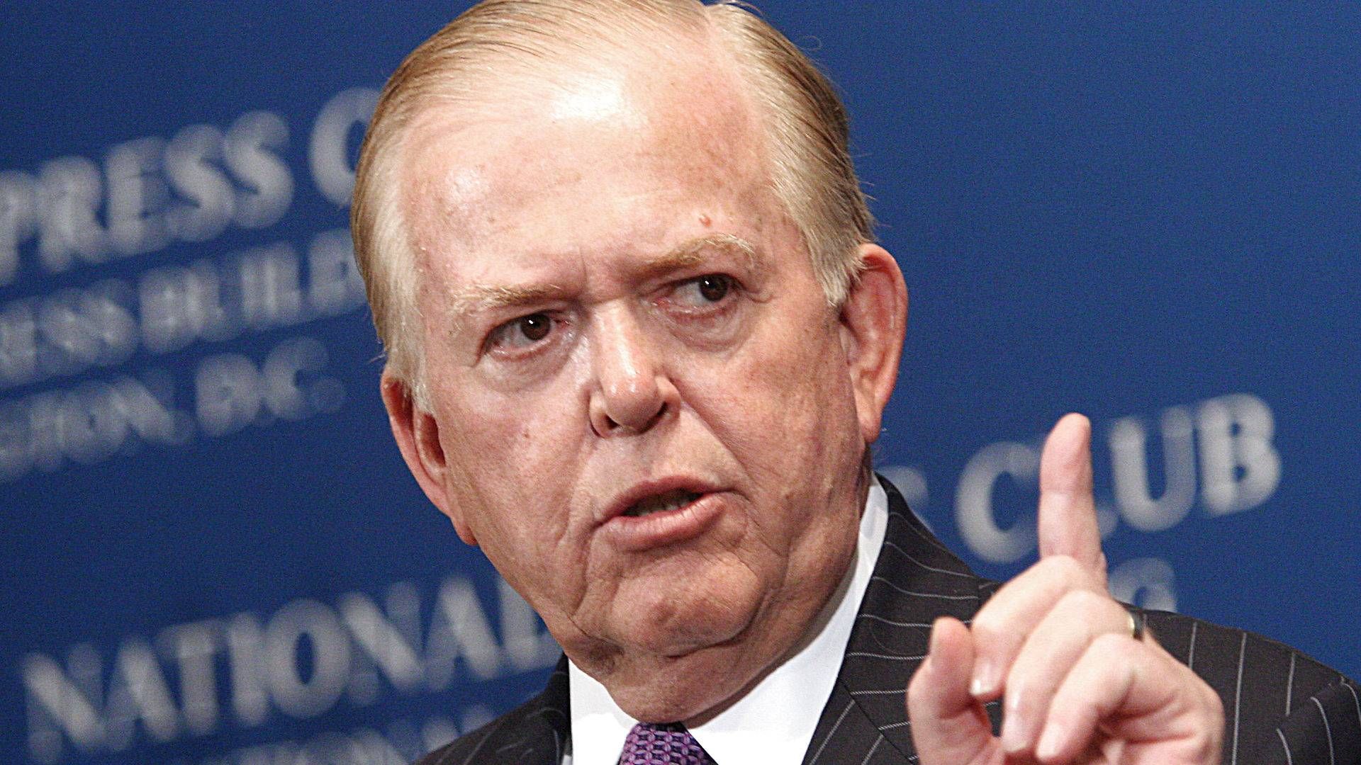 Den trofaste Trump-støtte Lou Dobbs' program på Fox News er hevet af sendefladen | Foto: Karen Bleier/AFP/Ritzau Scanpix