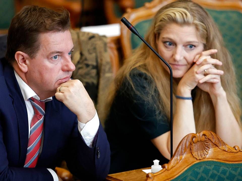 Zenia Stampe (th) får comeback som medieordfører efter Jens Rohdes afgang fra Radikale Venstre | Foto: Jens Dresling/Ritzau Scanpix