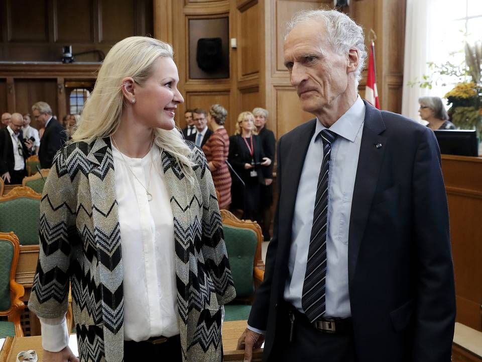 Venstres Britt Bager og Bertel Haarder er blandt skribenterne af kronikken i Berlingske, hvor partiet kalder på en plan for genåbning af kulturlivet. | Foto: Jens Dresling/Ritzau Scanpix