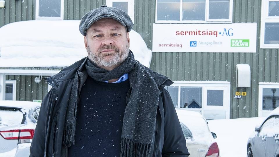 Det grønlandske mediehus Sermitsiaq.AG var mærket af annoncenedgang i 2020, men kom "sikkert i havn," udtaler Christian Schultz-Lorentzen, adm. direktør om årsregnskabet i en meddelse. | Foto: Leiff Josefsen