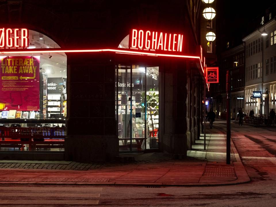Politikens Boghal i København. JP/Politikens Hus' aktiviteter på forlagsmarkedet blev udvidet i begyndelsen af året med købet af Roos & Tegnér. | Foto: Valdemar Ren