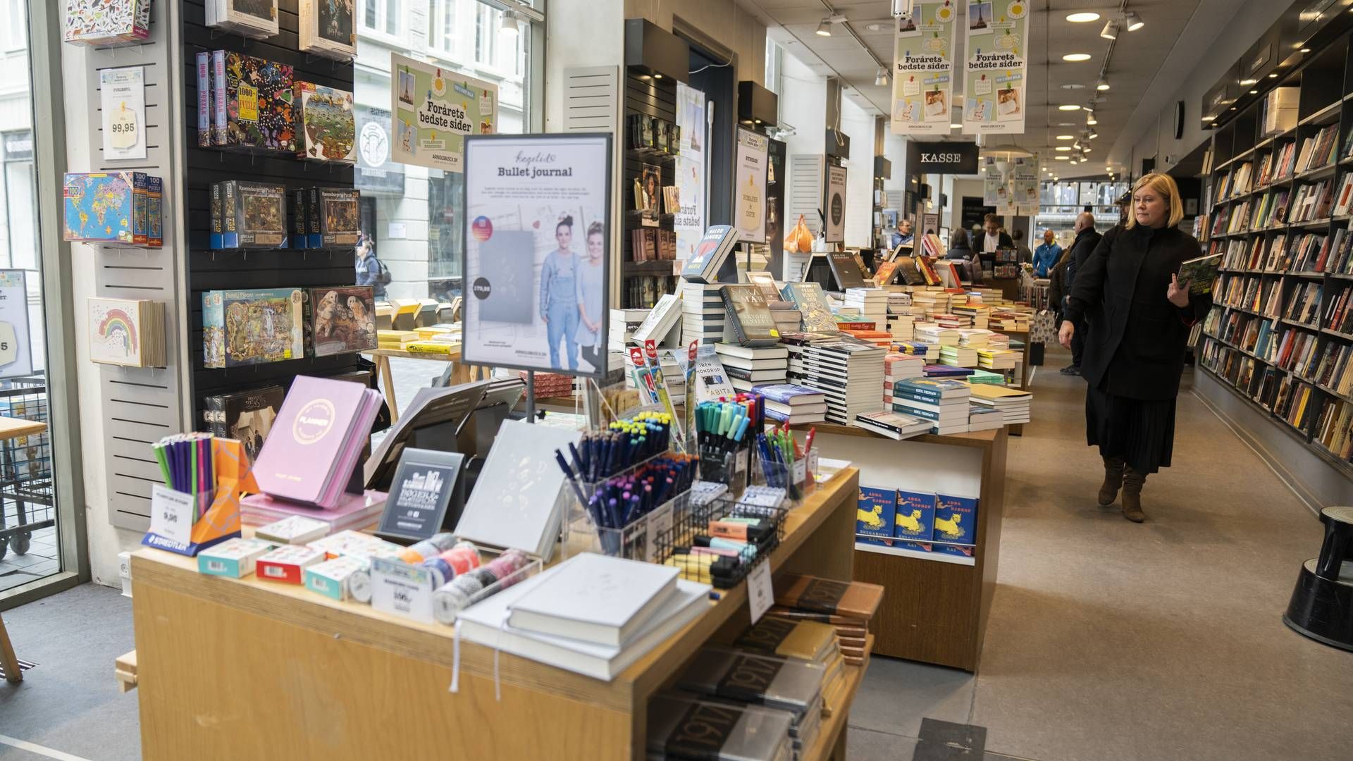Boghandlerkæden Arnold Busck gik konkurs i slutningen af april 2020. Efterfølgende blev 16 af 29 butikker overtaget af Bog og Idé, mens JP/Politikens Hus i dag driver bogladen på Købmagergade i København. | Foto: Anthon Unger