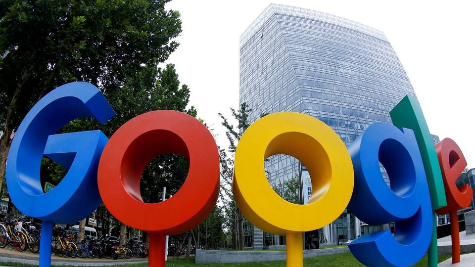 Google har en unik position i hele forsyningskæden til onlinereklame, lyder det fra Konkurrencestyrelsen. | Foto: Thomas Peter/Reuters/Ritzau Scanpix