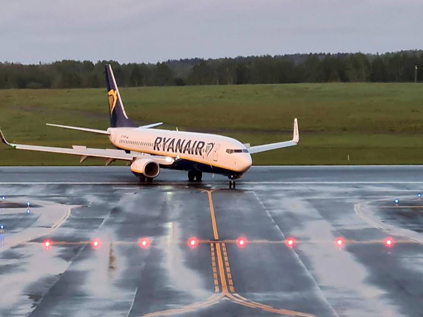 Den hviderussiske systemkritiker Roman Protasevitj blev anholdt sidste søndag, efter hans rutefly blev tvunget ned på vejen mod Vilnius. | Foto: Andrius Sytas/REUTERS/Ritzau Scanpix