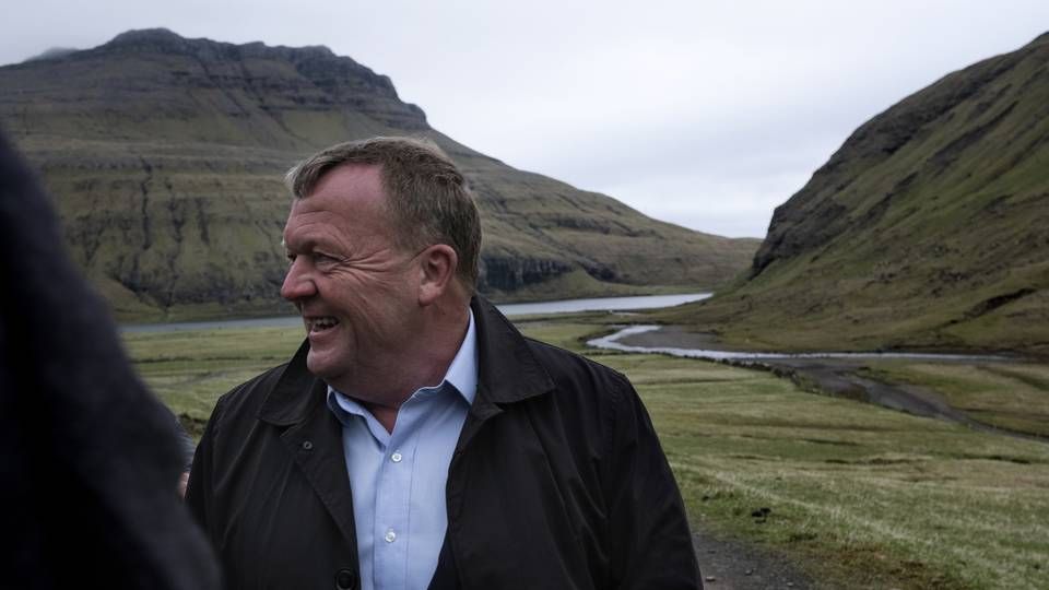 Lars Løkke Rasmussen på Færøerne under valgkampen i 2019. | Foto: Johannes Skov Andersen POL
