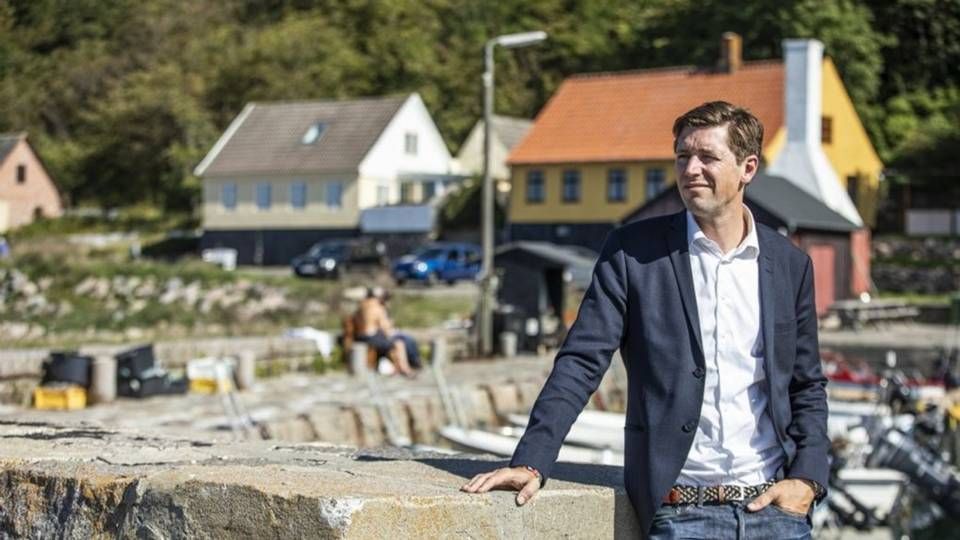 Chefredaktør for Bornholms Tidende, Kristoffer Gravgaard | Foto: BORNHOLMS TIDENDE