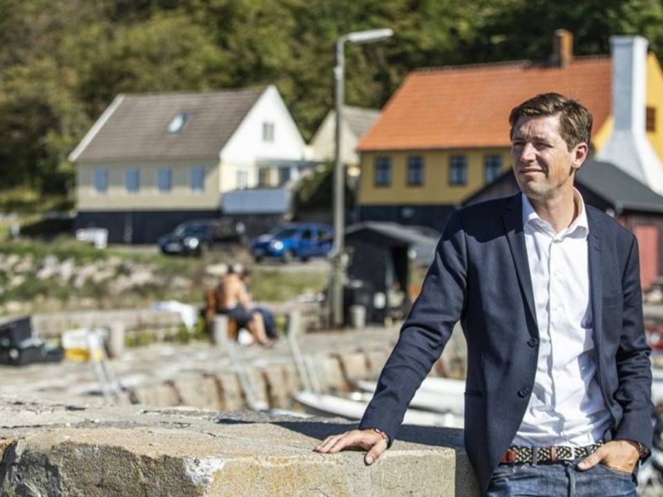 Chefredaktør for Bornholms Tidende, Kristoffer Gravgaard | Foto: BORNHOLMS TIDENDE