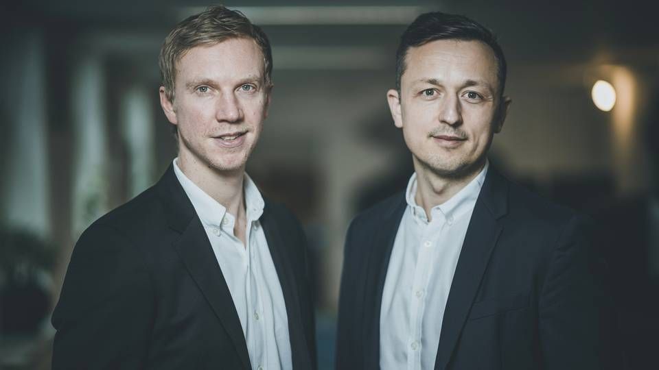 De to stiftere bag bettingsuccesen Better Collective Jesper Søgaard og Christian Kirk Rasmussen | Foto: Better Collective / PR