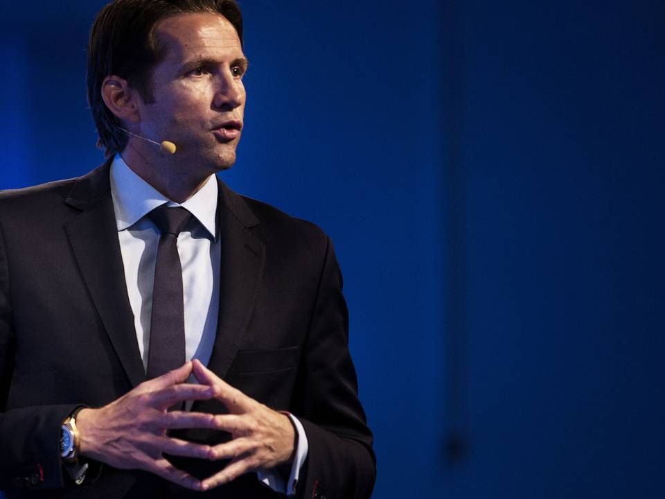 Bestyrelsesformand i TV 2, Jimmy Maymann, kalder forliget en "fornuftig afslutning på den langvarige sag". | Foto: Rune Aarestrup Pedersen/Ritzau Scanpix