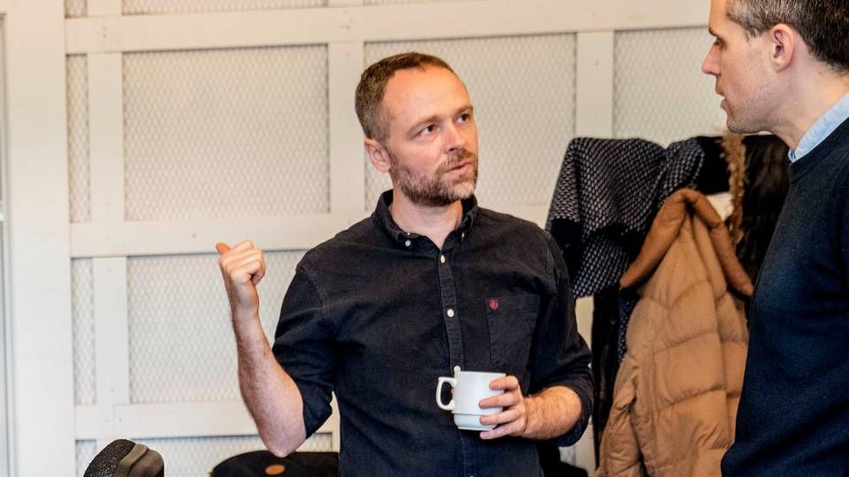 "I bund og grund handler det jo om, hvorvidt man får afskåret hovedet af en eller anden jihadist," siger Asger Juhl, chefredaktør på Den Uafhængige, til Journalisten. | Foto: Stine Bidstrup/Ritzau Scanpix