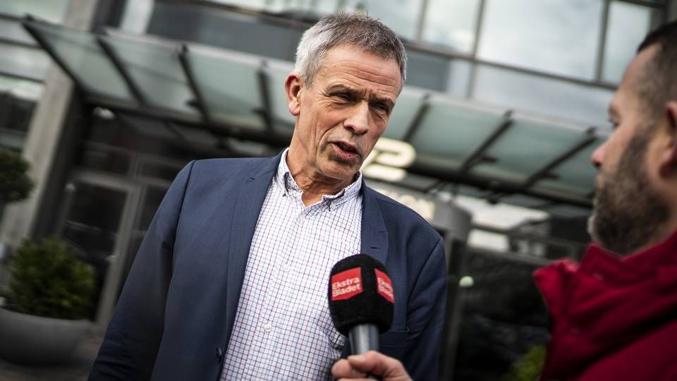 TV 2 Hovedtillidsrepræsentant, Lennart Sten. | Foto: Jonas Olufson/Ritzau Scanpix