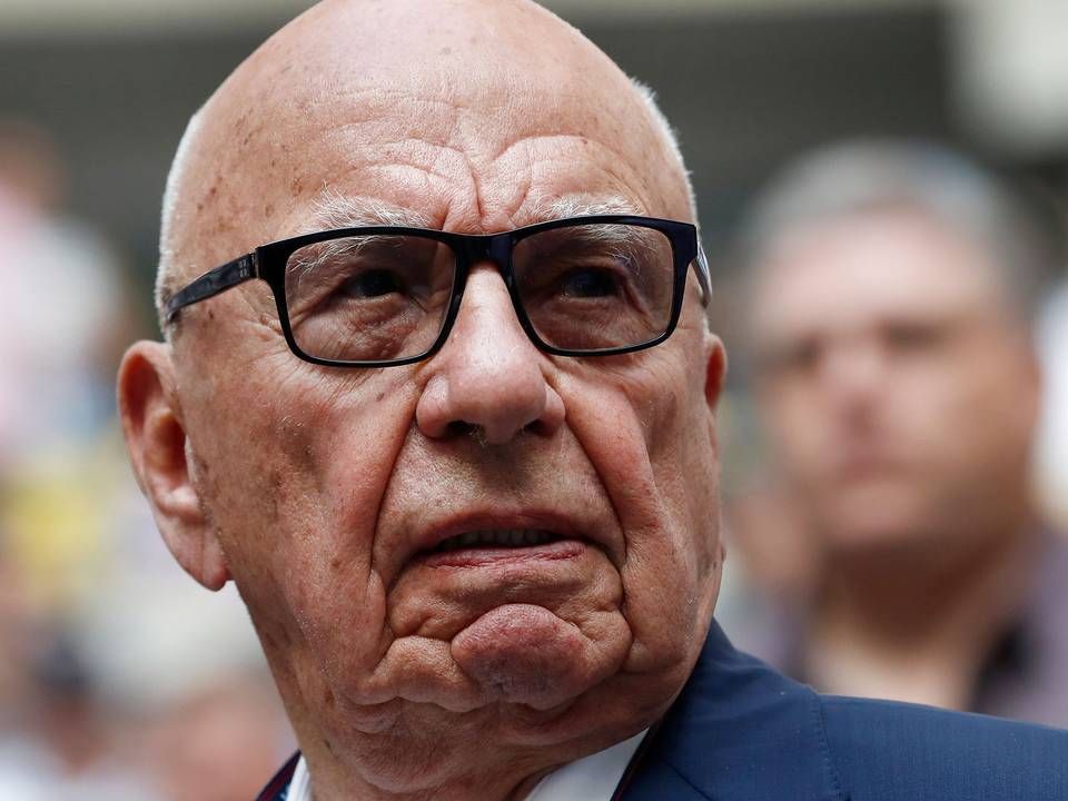 Rupert Murdoch er hovedaktionær og bestyrelsesformand for News Corporation. | Foto: Mike Segar/Reuters/Ritzau Scanpix