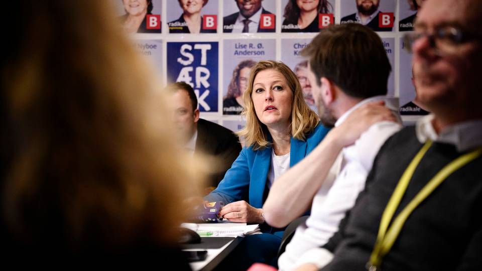 Radikale Venstre med partileder Sofie Carten Nielsen i spidsen vil have ændret offentlighedsloven og forbedre sagsbehandling af aktindsigter | Foto: Philip Davali/Ritzau Scanpix