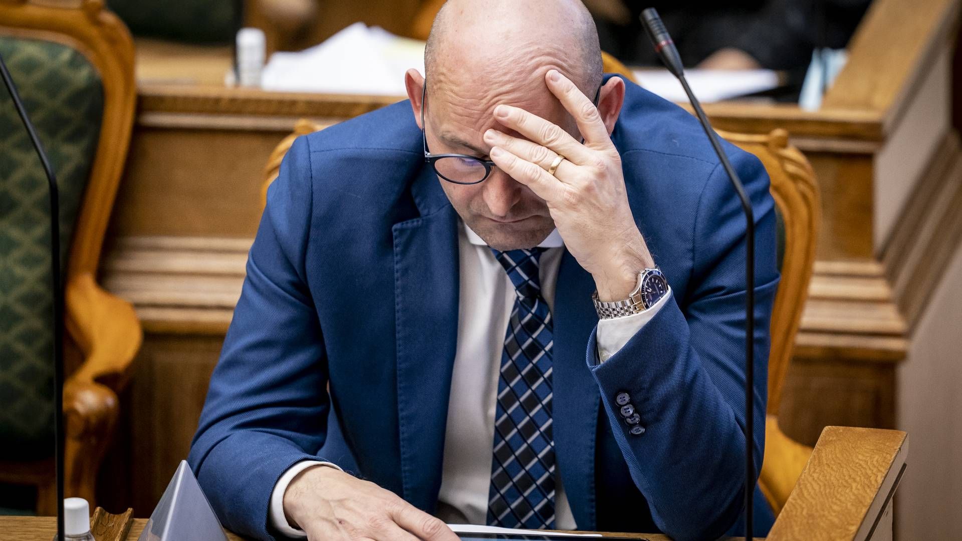 Søren Pape, partiformand for De Konservative. | Foto: Mads Claus Rasmussen