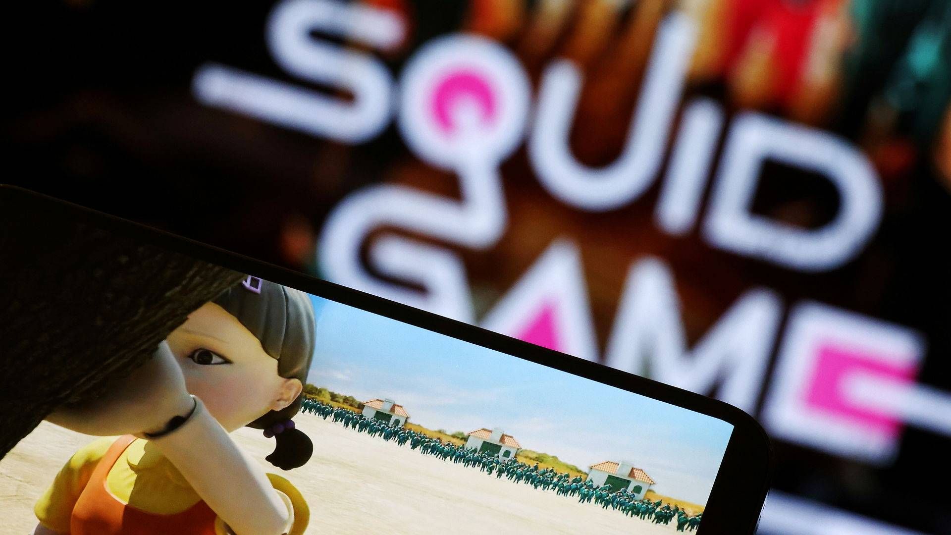 "Squid Game" fra Netflix er en af årets største udgivelser. Serien trak flere hundrede mio. seere i og udenfor USA. | Foto: Kim Hong-Ji/Reuters/Ritzau Scanpix