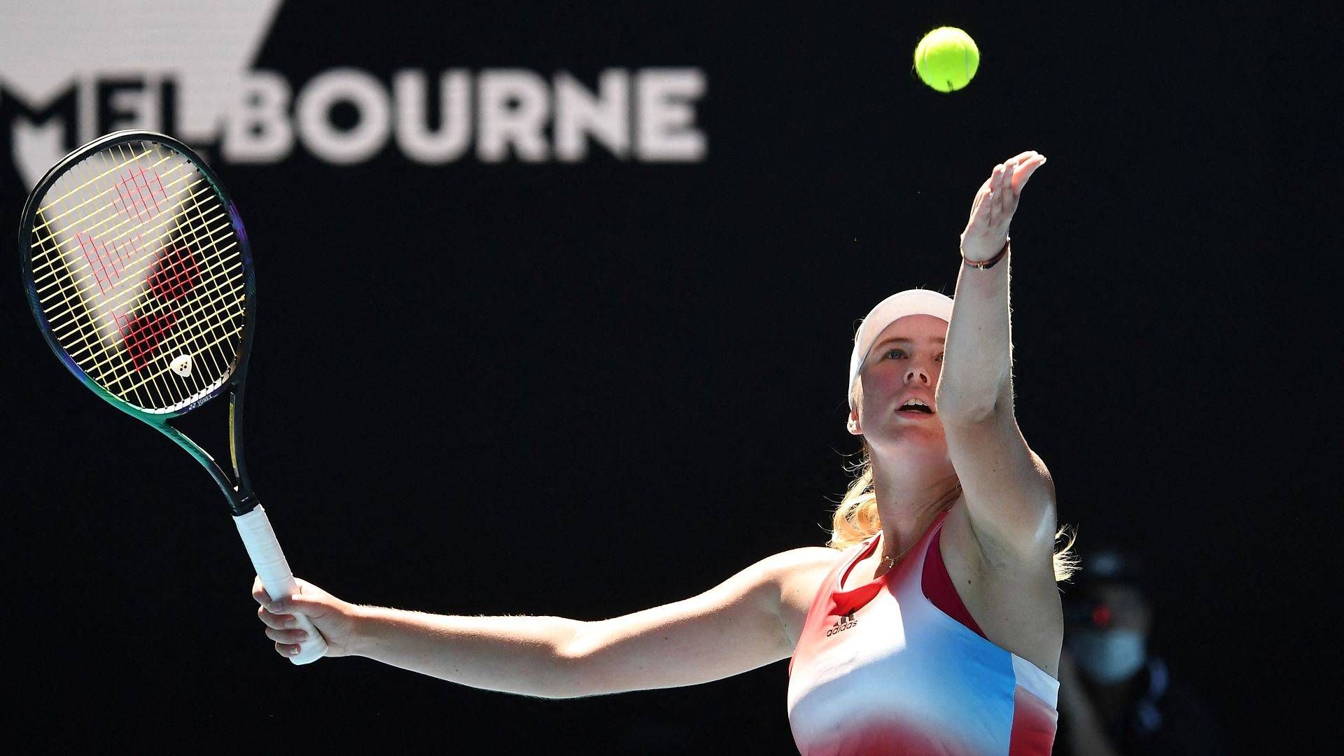 Det danske tennis-talent Clara Tausons deltagelse ved Australian Open har formentligt også trukket flere danske seere til. | Foto: William West/AFP/Ritzau Scanpix