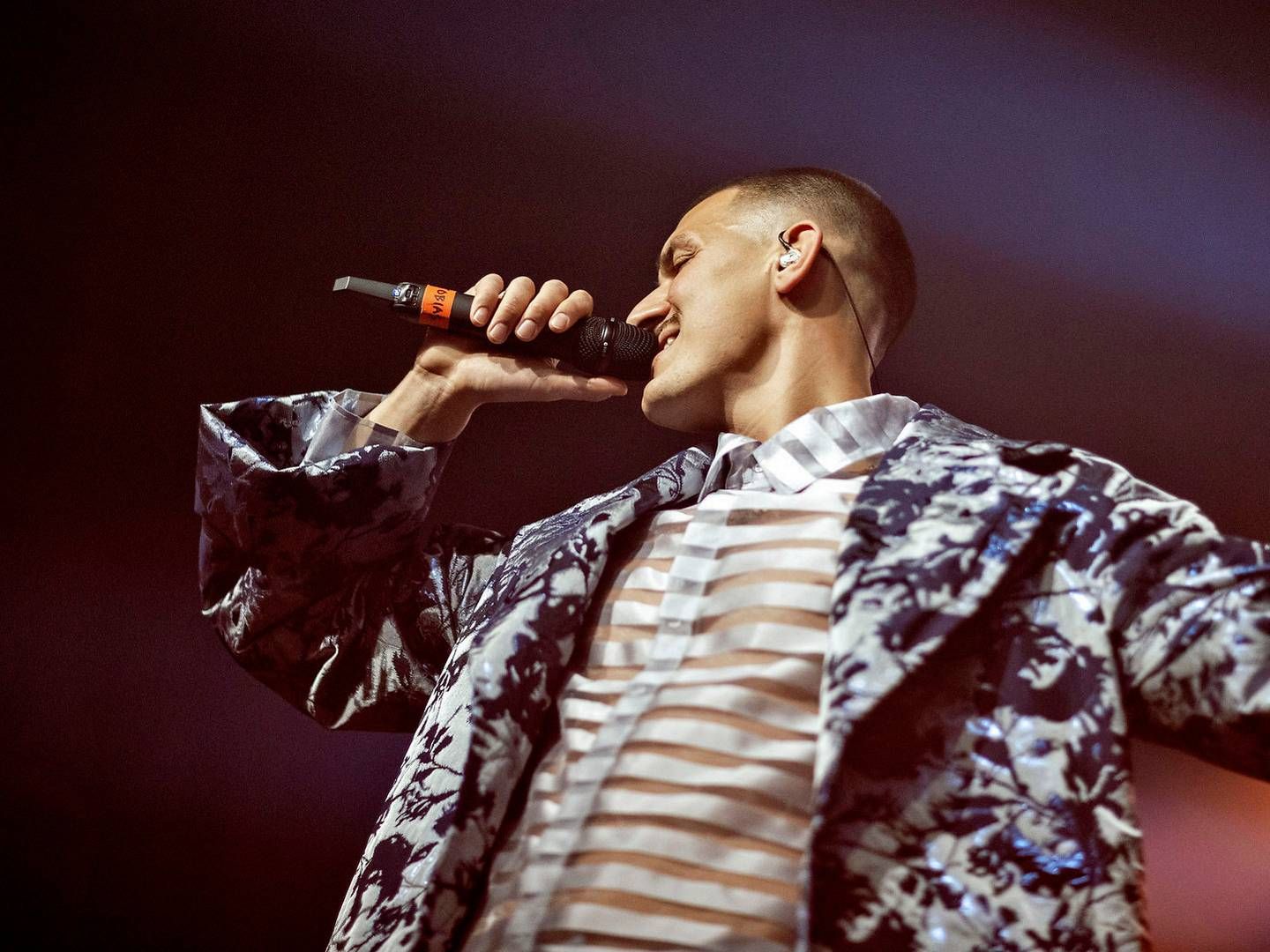 Tobias Rahim er en af de mest afspillede danske musikere på Spotity. | Foto: Miriam Dalsgaard/Ritzau Scanpix