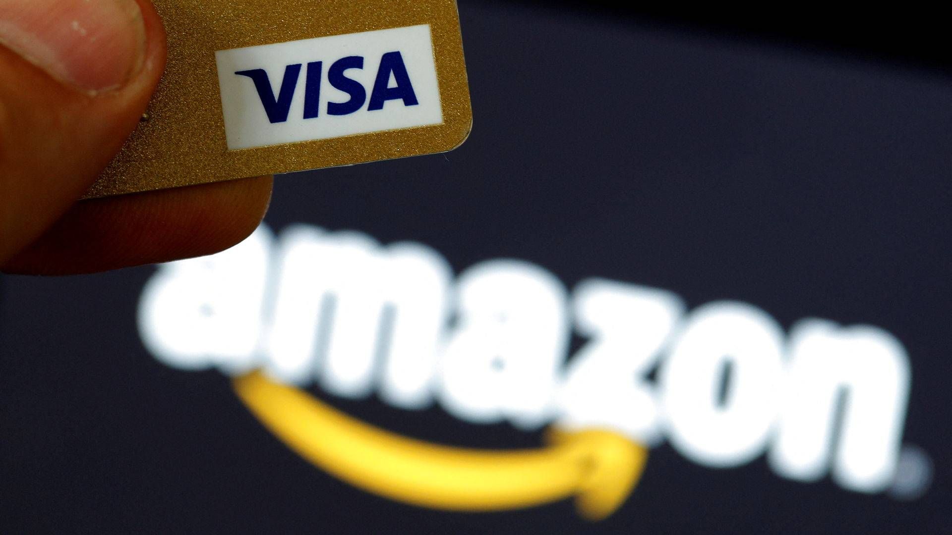 Amazon og kreditkortudbyderen Visa har indgået ny aftale. | Foto: Philippe Wojazer/Reuters/Ritzau Scanpix