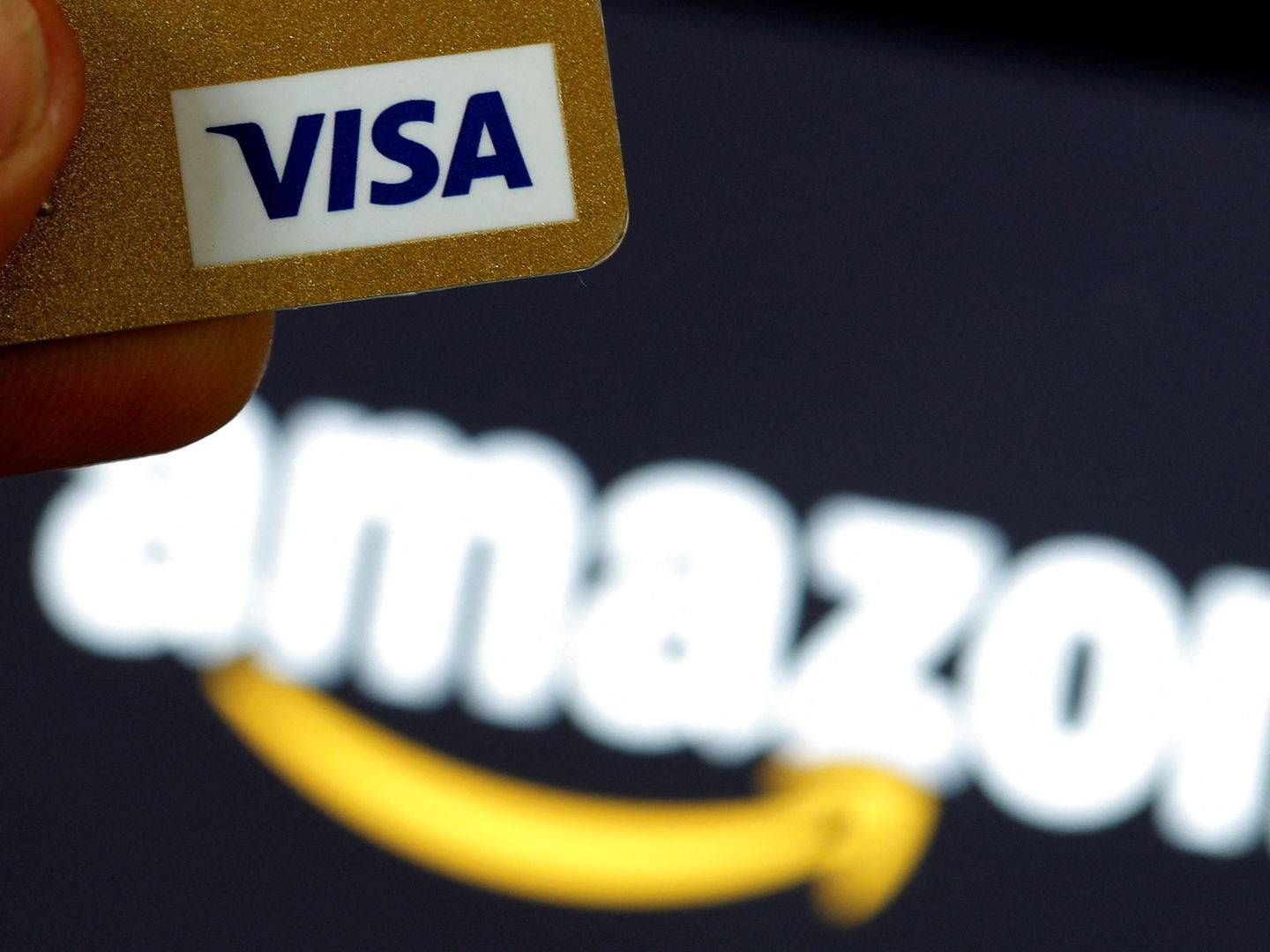 Amazon og kreditkortudbyderen Visa har indgået ny aftale. | Foto: Philippe Wojazer/Reuters/Ritzau Scanpix