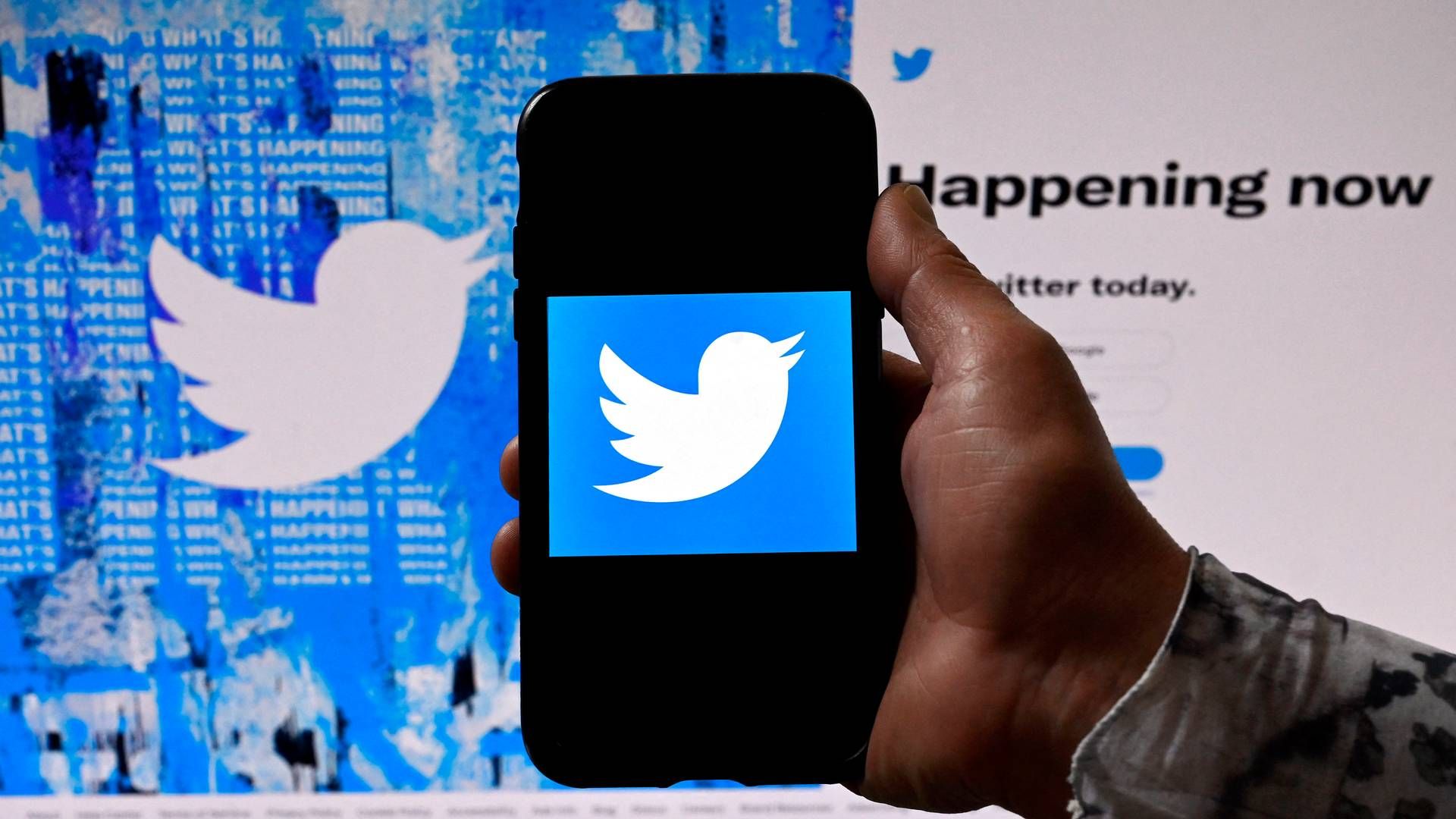 Twitter vil føje advarsler til indhold med misinformation om væbnede konflikter. | Foto: Olivier Douliery/AFP/Ritzau Scanpix