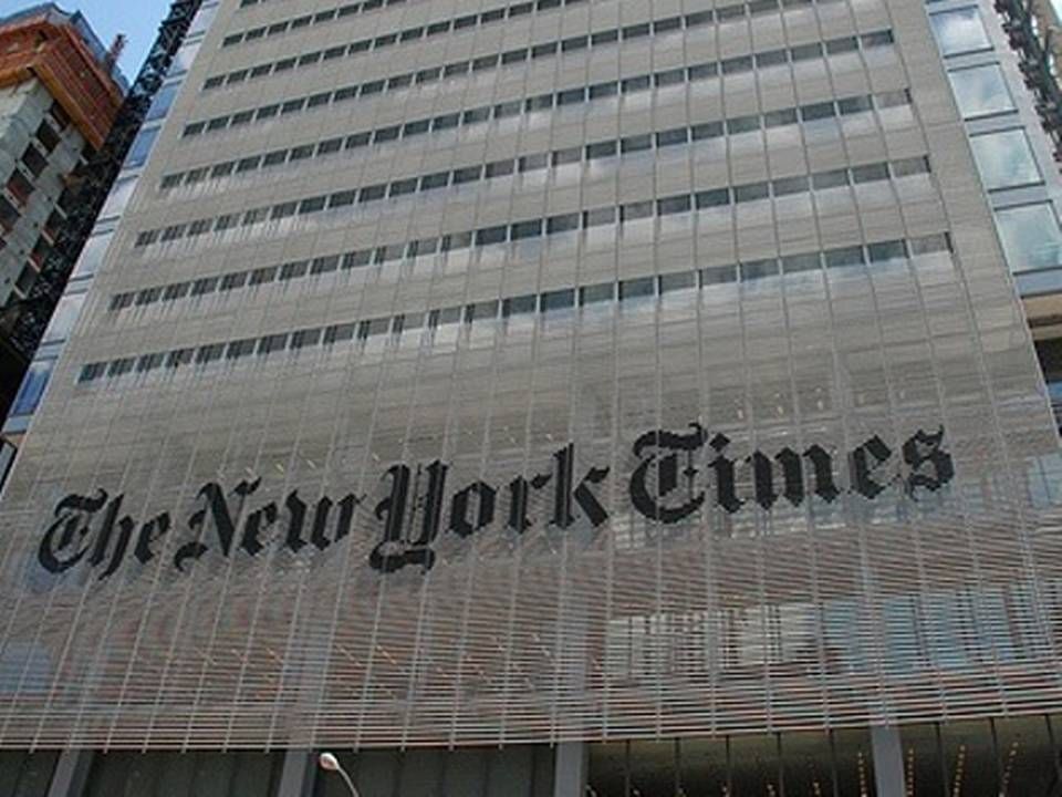 For andet kvartal i træk falder New York Times' digitale annoncsalg.