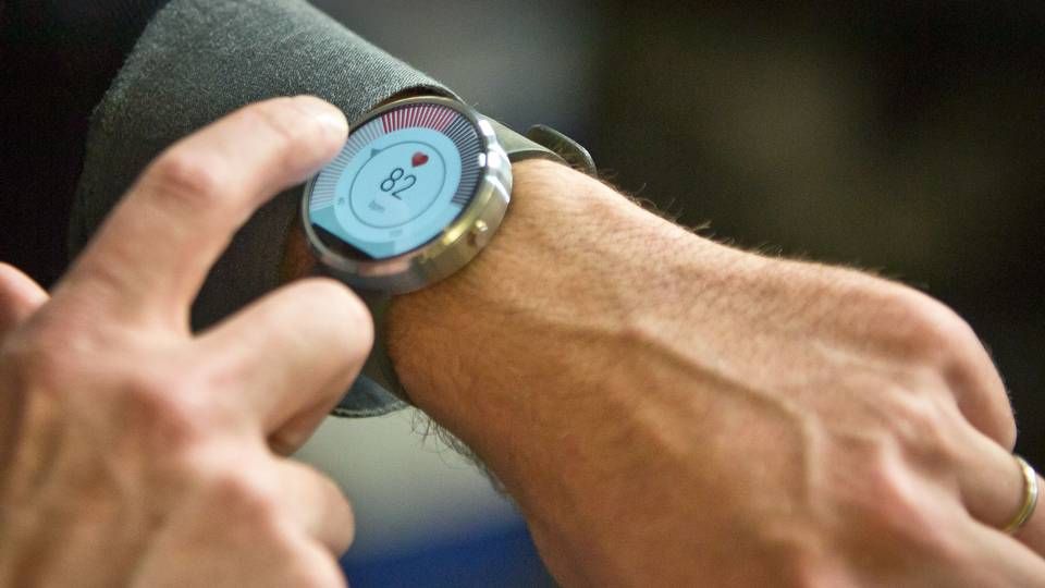 Smartwatch fra Motorola | Foto: BEBETO MATTHEWS/POLFOTO/AP/ARKIV