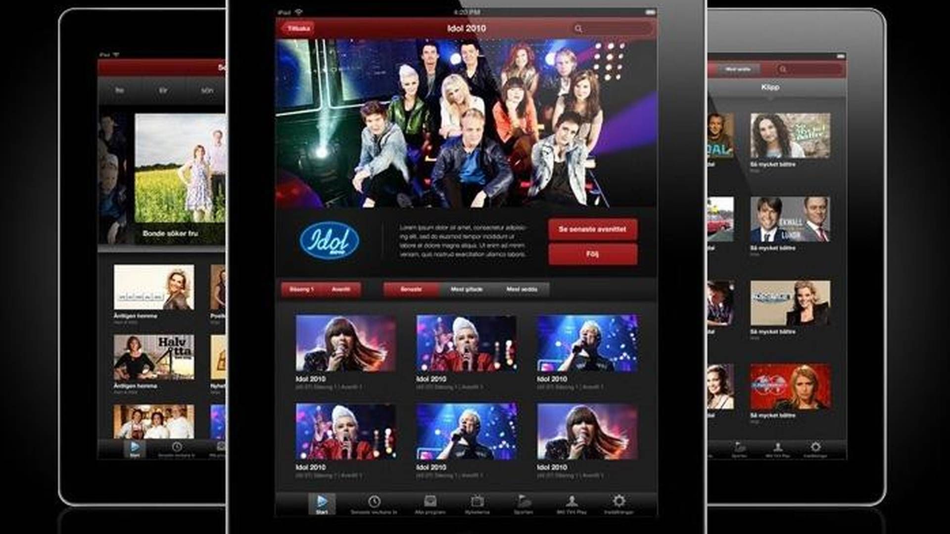 TV4 Play bliver del af det nye site.