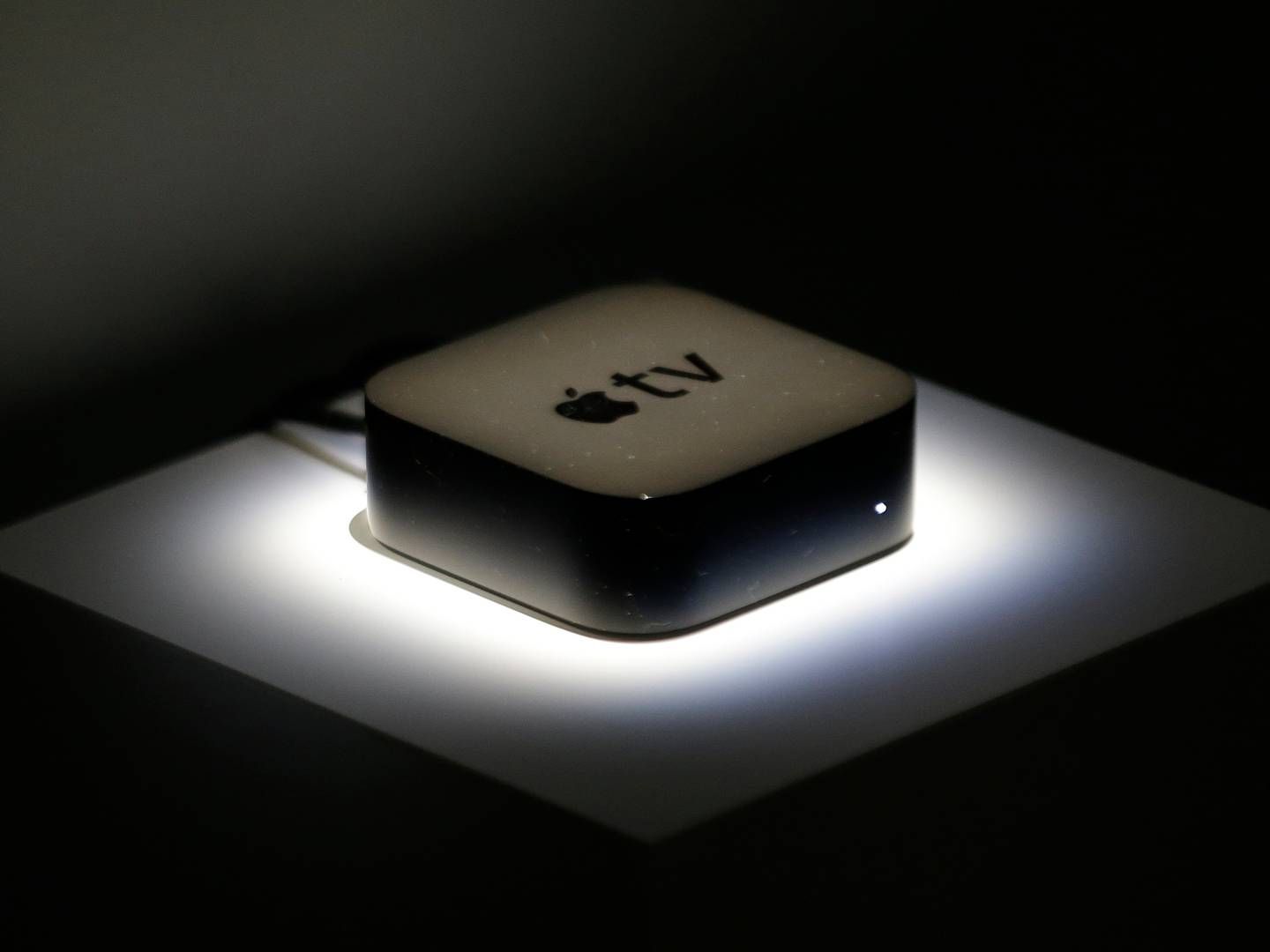 Apple TV var centrum for debatten, sidst værditestordningen var i vælten. | Foto: Eric Risberg/AP/Polfoto/Arkiv