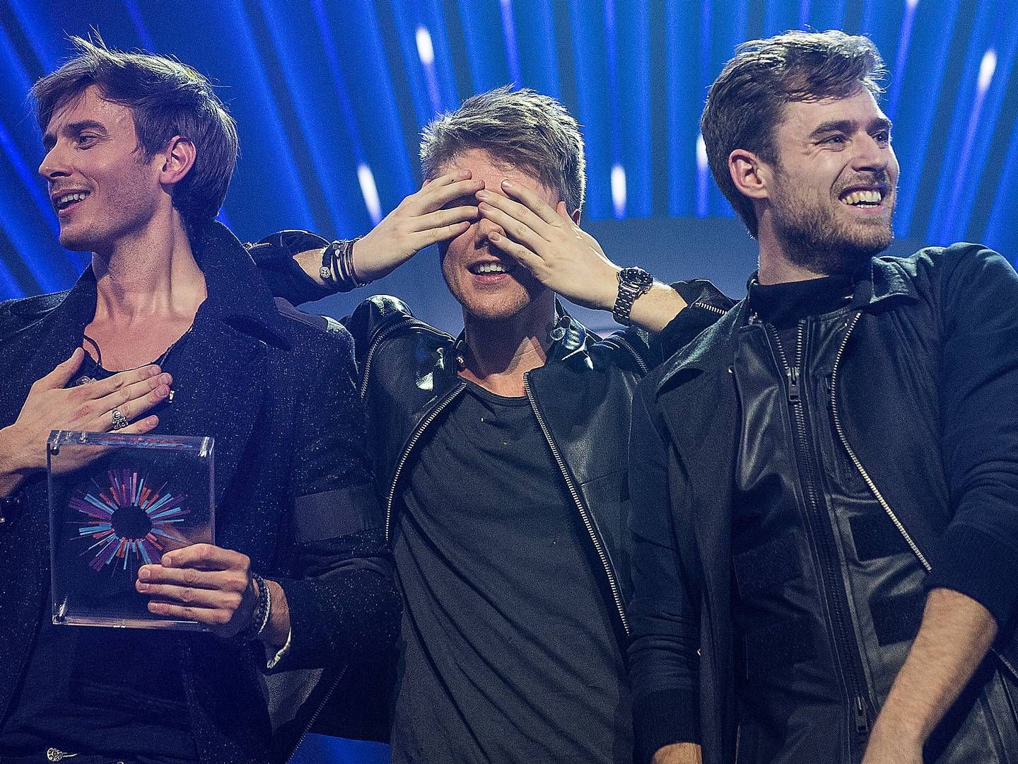 Vinderne af årets Melodi Grand Prix, Lighthouse X. | Foto: Mogens Flindt/Polfoto