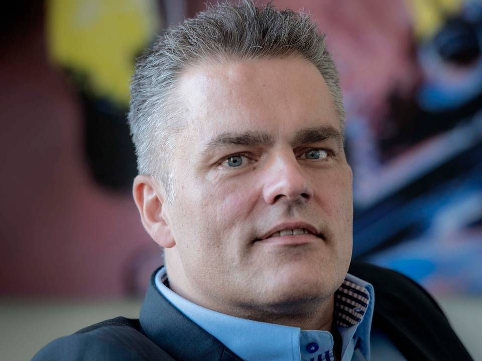 Topchefen i Jysk Fynske Medier Jesper Rosener fastholder krav om nulvækst i lønudgifterne i koncernen. | Foto: PR/Jysk Fynske Medier