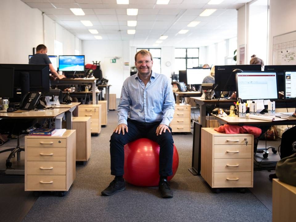 Kaare Danielsen, adm. direktør, Jobindex. | Foto: Casper Holmenlund Christensen/Polfoto/Arkiv