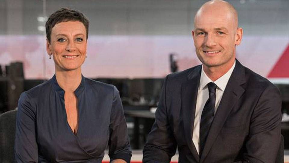 Janni Pedersen og Lasse Sjørslev, bliver det ene værtspar på TV 2 News' nye eftermiddagsprogram. | Foto: PR/TV 2