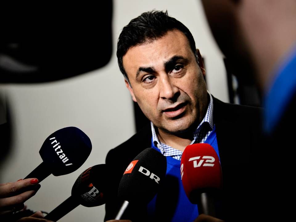 Naser Khader, medieordfører for De Konservative, som er en del af den siddende VLAK-regering. | Foto: /ritzau/Philip Davali/