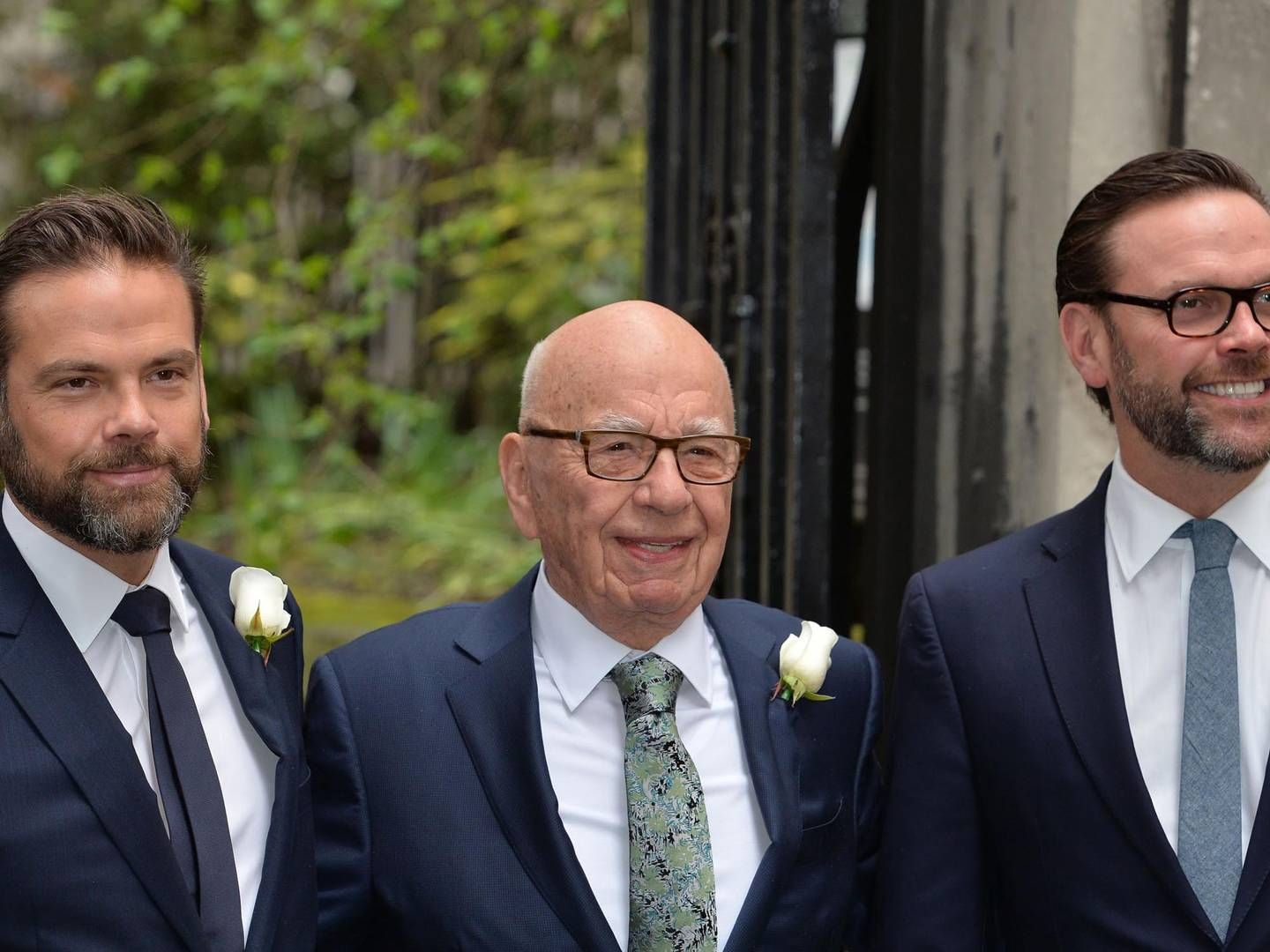 James Murdochs (th.) rolle i 21st Century Fox er som en rød klud i hovedet på flere britiske politikere. | Foto: John Stillwell/AP/Polfoto/Arkiv