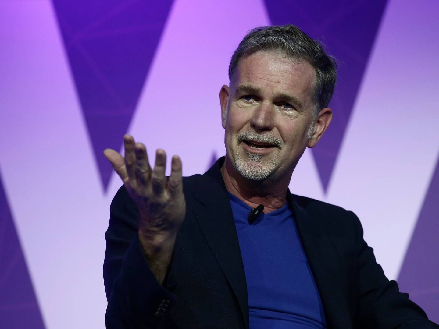 Reed Hastings, adm. direktør, Netflix. | Foto: Manu Fernandez/AP/Polfoto/Arkiv