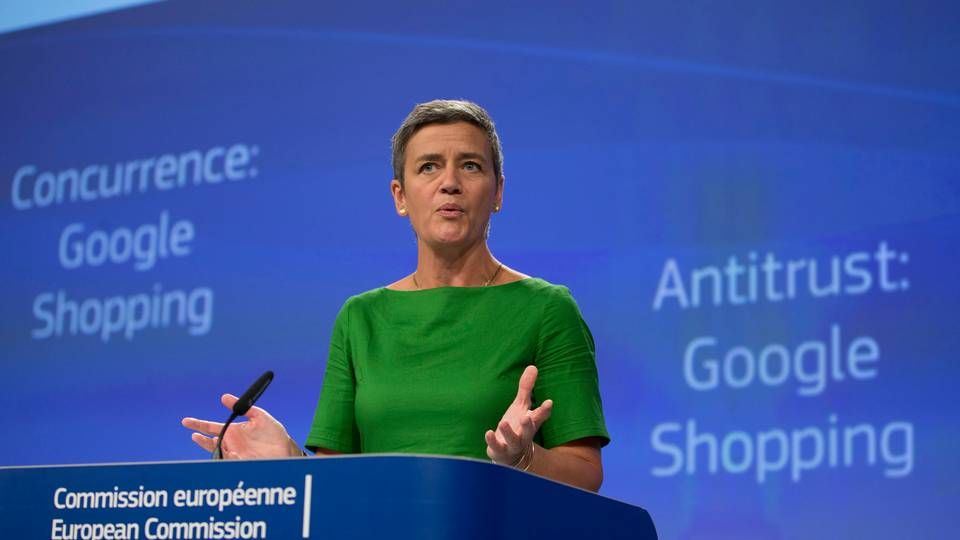 Margrethe Vestager, EU's konkurrencekommissær. | Foto: /ritzau/AP/Virginia Mayo