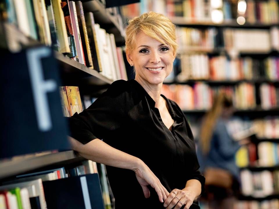 Cecilie Frøkjær bliver vært for podcasten "Frøkjær og forfatterne". | Foto: Stine Bidstrup/PR/Jyllands-Posten